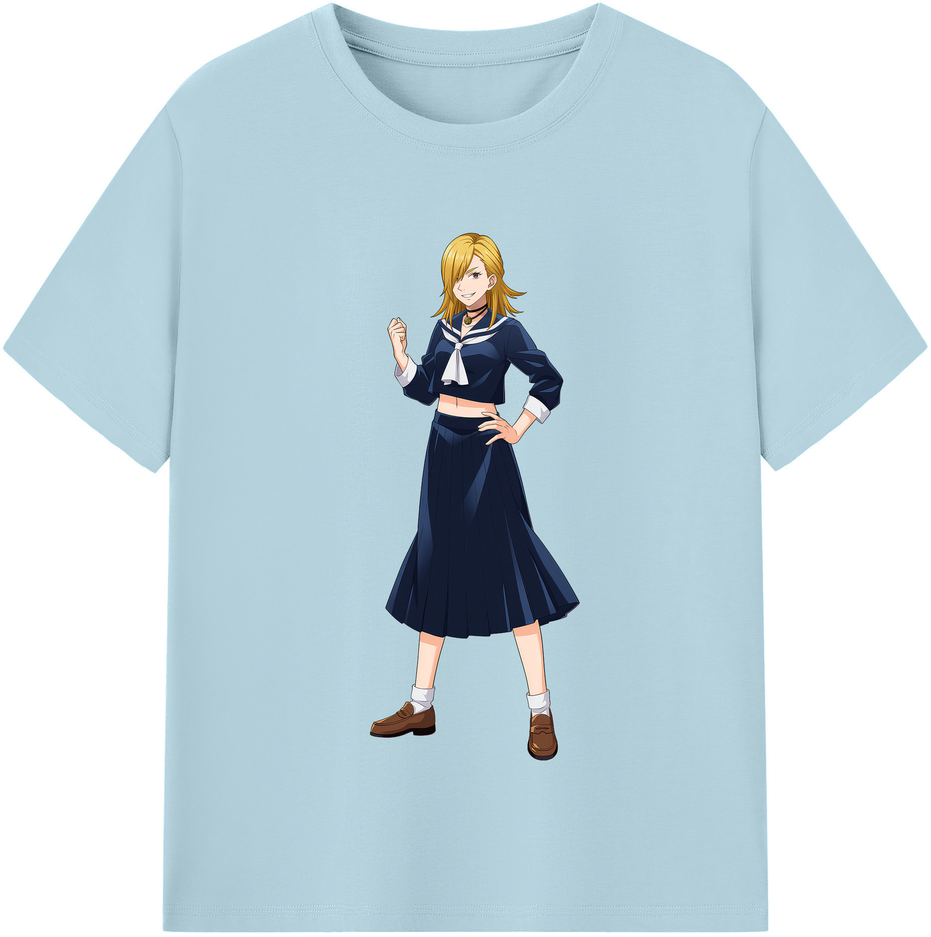 （画像用） 呪術廻戦 Jujutsu Kaisen 綿100％半袖Tシャツ（フロントプリント）